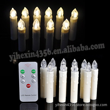 AAA Warm White Remote Control Wireless Party Christmas LED Candle Light